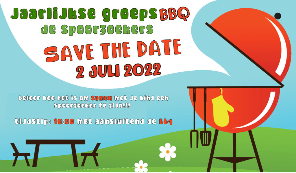 Ben jij bij onze jaarlijkse groeps barbeque op 2 Juli 2022 om 16:00 uur? Laat het ons dan zo snel morgelijk weten!